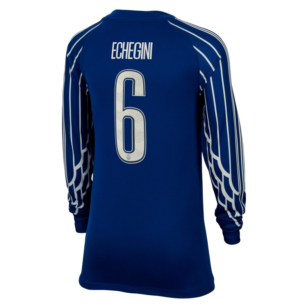 maillot fourth stadium psg jordan 2425 – manches longues – enfant avec flocage echegini 6 Série | Maillots et Vêtements PSG Exclusifs sur PSG Shop
