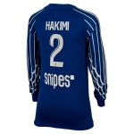 maillot fourth stadium psg jordan 2425 – manches longues – enfant avec flocage hakimi 2 Série | Maillots et Vêtements PSG Exclusifs sur PSG Shop