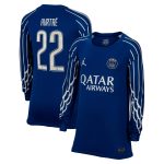 maillot fourth stadium psg jordan 2425 – manches longues – enfant avec flocage hurtre 22 Série | Maillots et Vêtements PSG Exclusifs sur PSG Shop