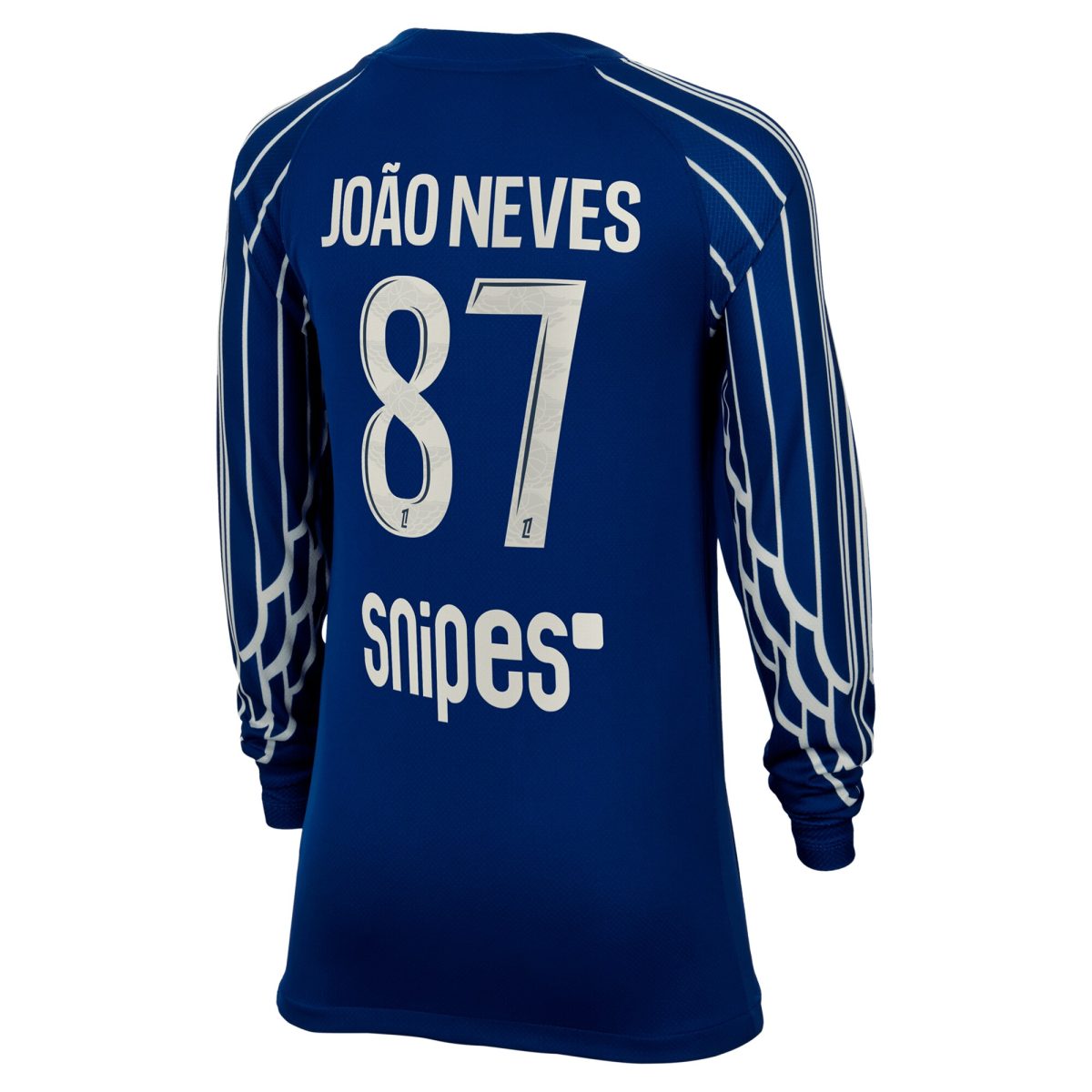 maillot fourth stadium psg jordan 2425 – manches longues – enfant avec flocage joao neves 87 Série | Maillots et Vêtements PSG Exclusifs sur PSG Shop