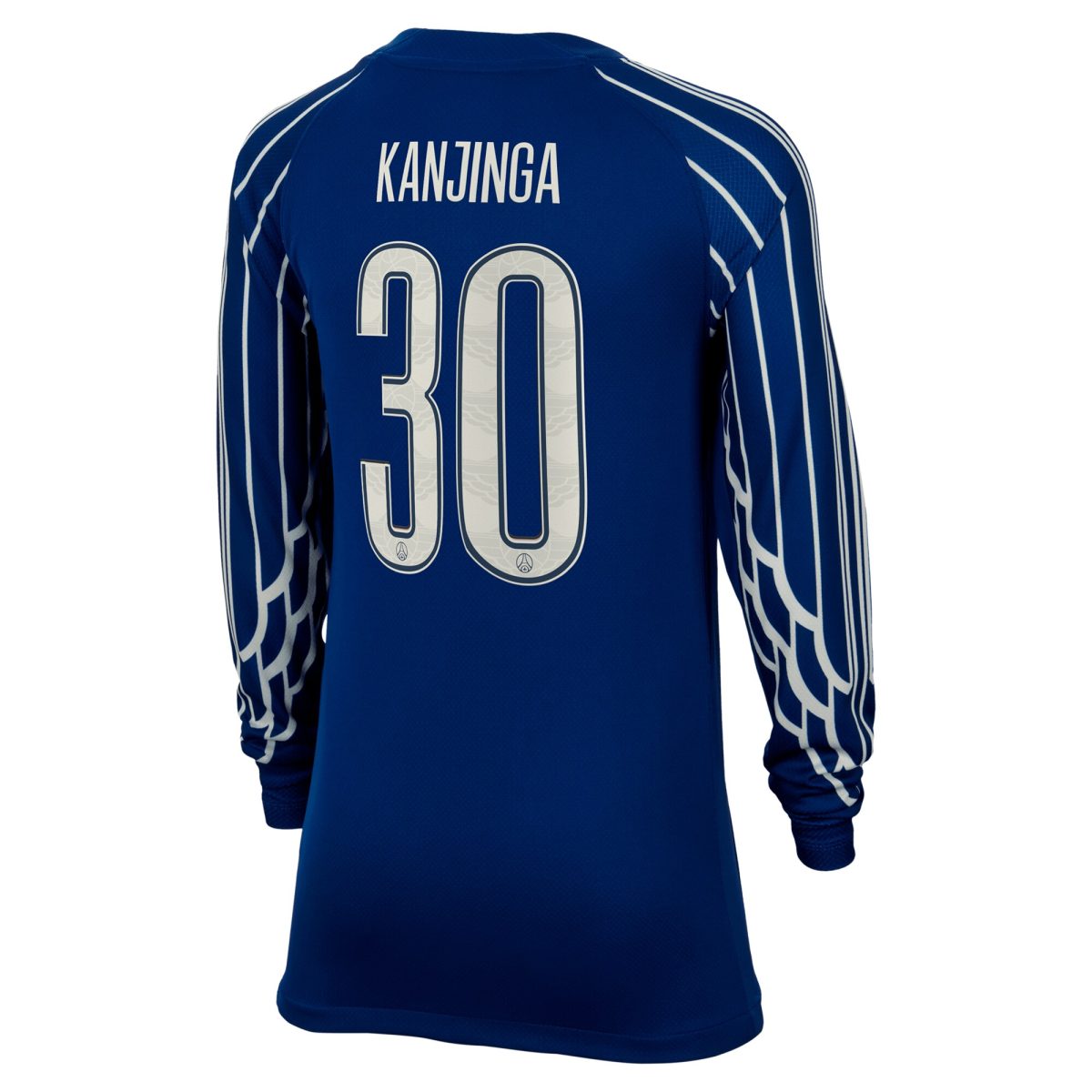 maillot fourth stadium psg jordan 2425 – manches longues – enfant avec flocage kanjinga 30 Série | Maillots et Vêtements PSG Exclusifs sur PSG Shop