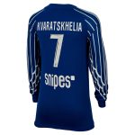maillot fourth stadium psg jordan 2425 – manches longues – enfant avec flocage kvaratskhelia 7 Série | Maillots et Vêtements PSG Exclusifs sur PSG Shop