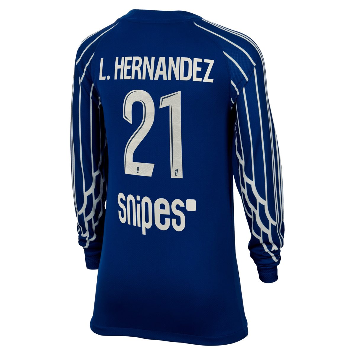 maillot fourth stadium psg jordan 2425 – manches longues – enfant avec flocage l.hernandez 21 Série | Maillots et Vêtements PSG Exclusifs sur PSG Shop