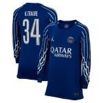 maillot fourth stadium psg jordan 2425 – manches longues – enfant avec flocage n.traore 34 Série | Maillots et Vêtements PSG Exclusifs sur PSG Shop