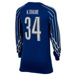 maillot fourth stadium psg jordan 2425 – manches longues – enfant avec flocage n.traore 34 Série | Maillots et Vêtements PSG Exclusifs sur PSG Shop