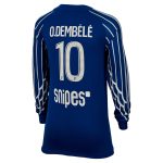 maillot fourth stadium psg jordan 2425 – manches longues – enfant avec flocage o.dembele 10 Série | Maillots et Vêtements PSG Exclusifs sur PSG Shop