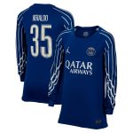 maillot fourth stadium psg jordan 2425 – manches longues – enfant – flocage coupe beraldo 35 Série | Maillots et Vêtements PSG Exclusifs sur PSG Shop