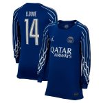 maillot fourth stadium psg jordan 2425 – manches longues – enfant – flocage coupe d.doue 14 Série | Maillots et Vêtements PSG Exclusifs sur PSG Shop