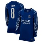 maillot fourth stadium psg jordan 2425 – manches longues – enfant – flocage coupe fabian 8 Série | Maillots et Vêtements PSG Exclusifs sur PSG Shop