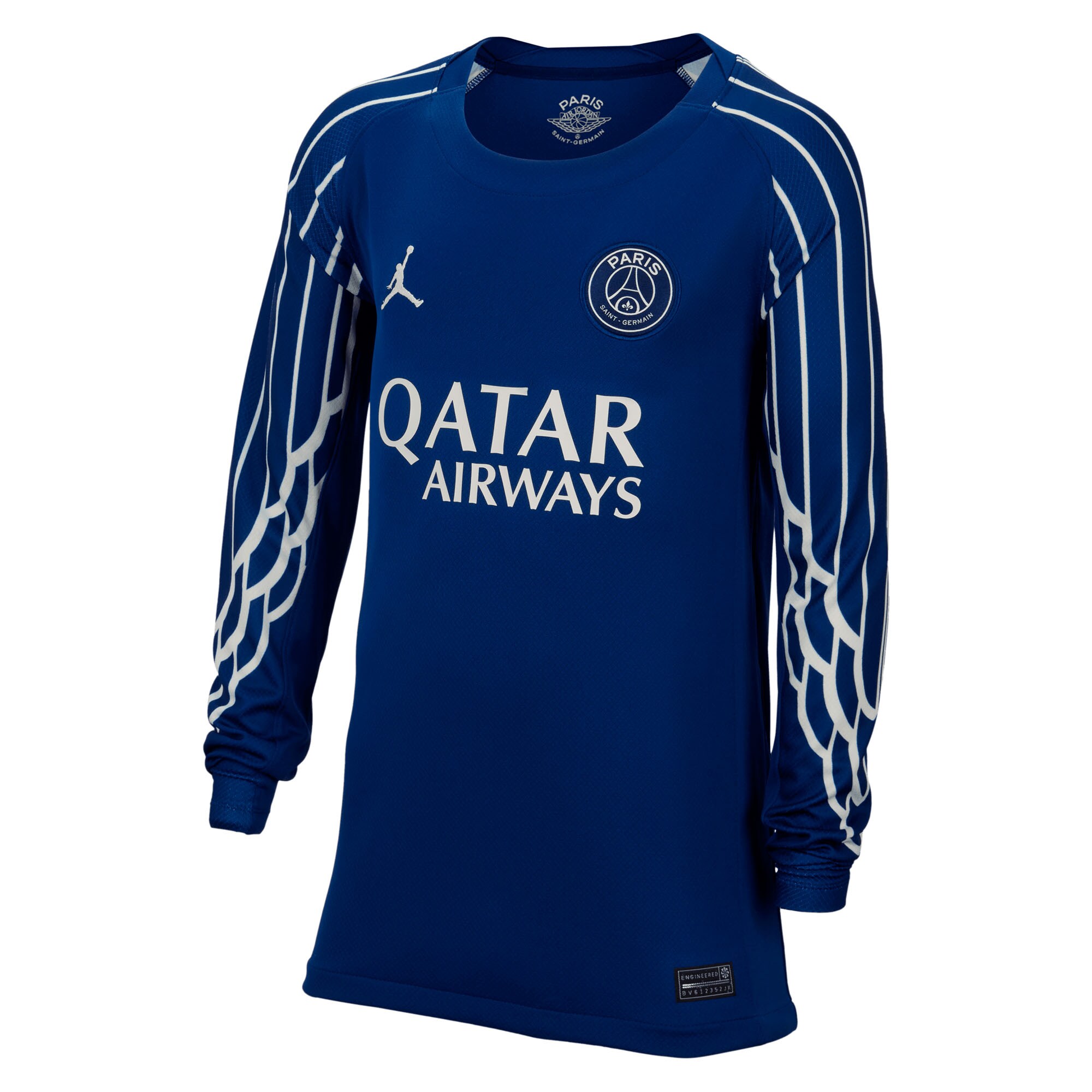 maillot fourth stadium psg jordan 2425 – manches longues – enfant – flocage coupe fabian 8 Série | Maillots et Vêtements PSG Exclusifs sur PSG Shop