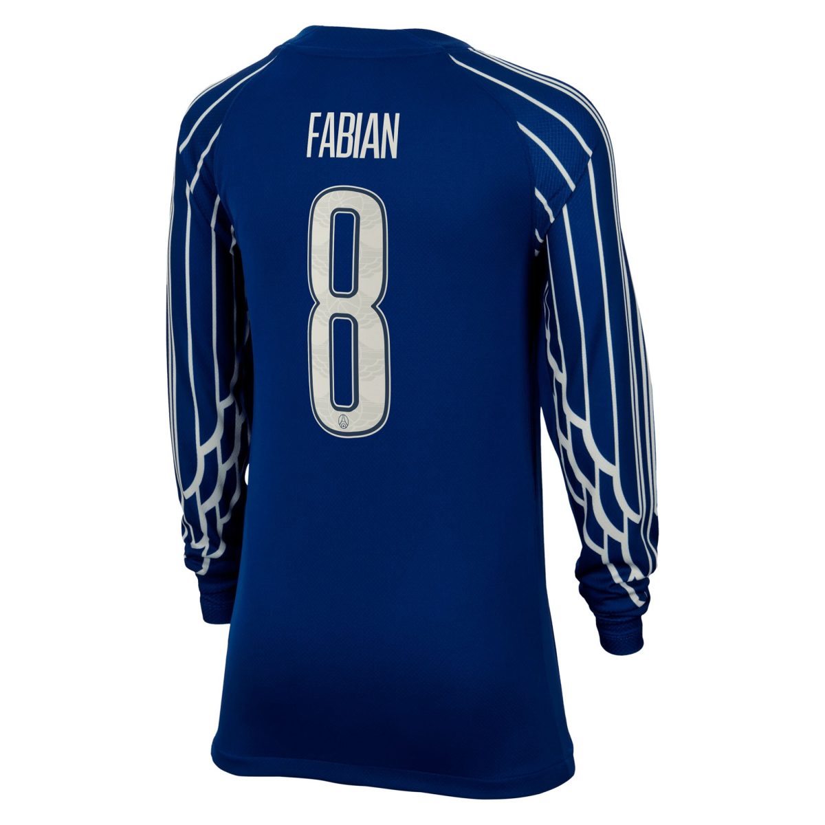 maillot fourth stadium psg jordan 2425 – manches longues – enfant – flocage coupe fabian 8 Série | Maillots et Vêtements PSG Exclusifs sur PSG Shop