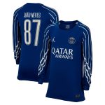 maillot fourth stadium psg jordan 2425 – manches longues – enfant – flocage coupe joao neves 87 Série | Maillots et Vêtements PSG Exclusifs sur PSG Shop