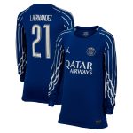 maillot fourth stadium psg jordan 2425 – manches longues – enfant – flocage coupe l.hernandez 21 Série | Maillots et Vêtements PSG Exclusifs sur PSG Shop