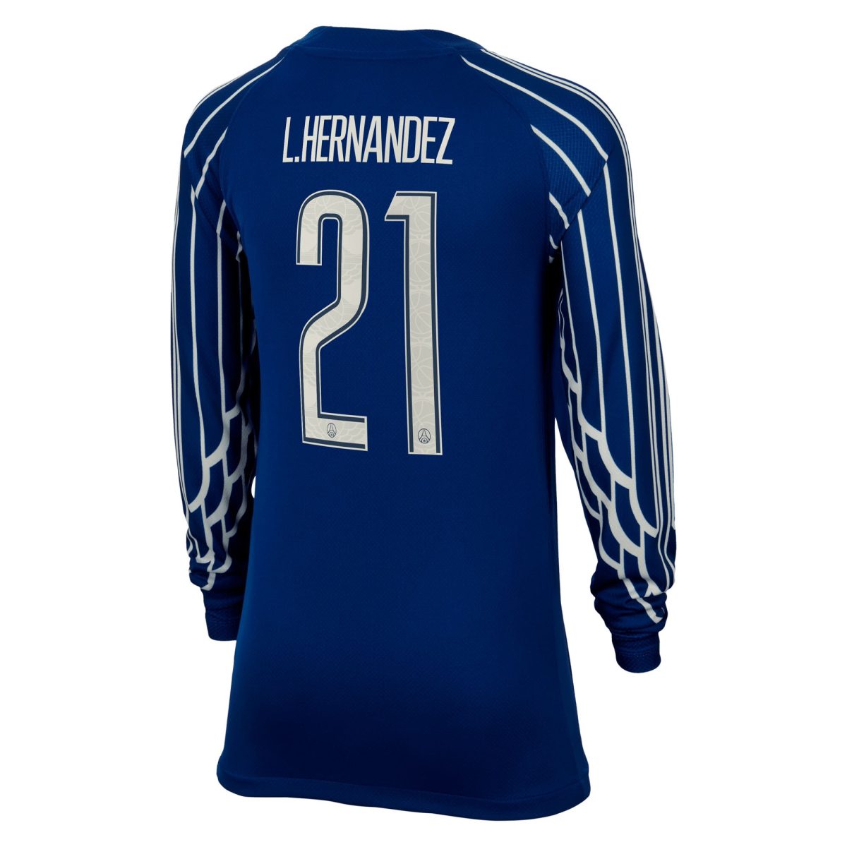 maillot fourth stadium psg jordan 2425 – manches longues – enfant – flocage coupe l.hernandez 21 Série | Maillots et Vêtements PSG Exclusifs sur PSG Shop