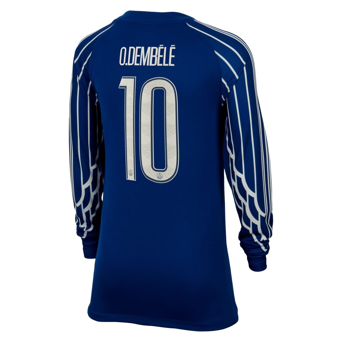 maillot fourth stadium psg jordan 2425 – manches longues – enfant – flocage coupe o.dembele 10 Série | Maillots et Vêtements PSG Exclusifs sur PSG Shop