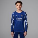 maillot fourth stadium psg jordan 2425 – manches longues – enfant Série | Maillots et Vêtements PSG Exclusifs sur PSG Shop