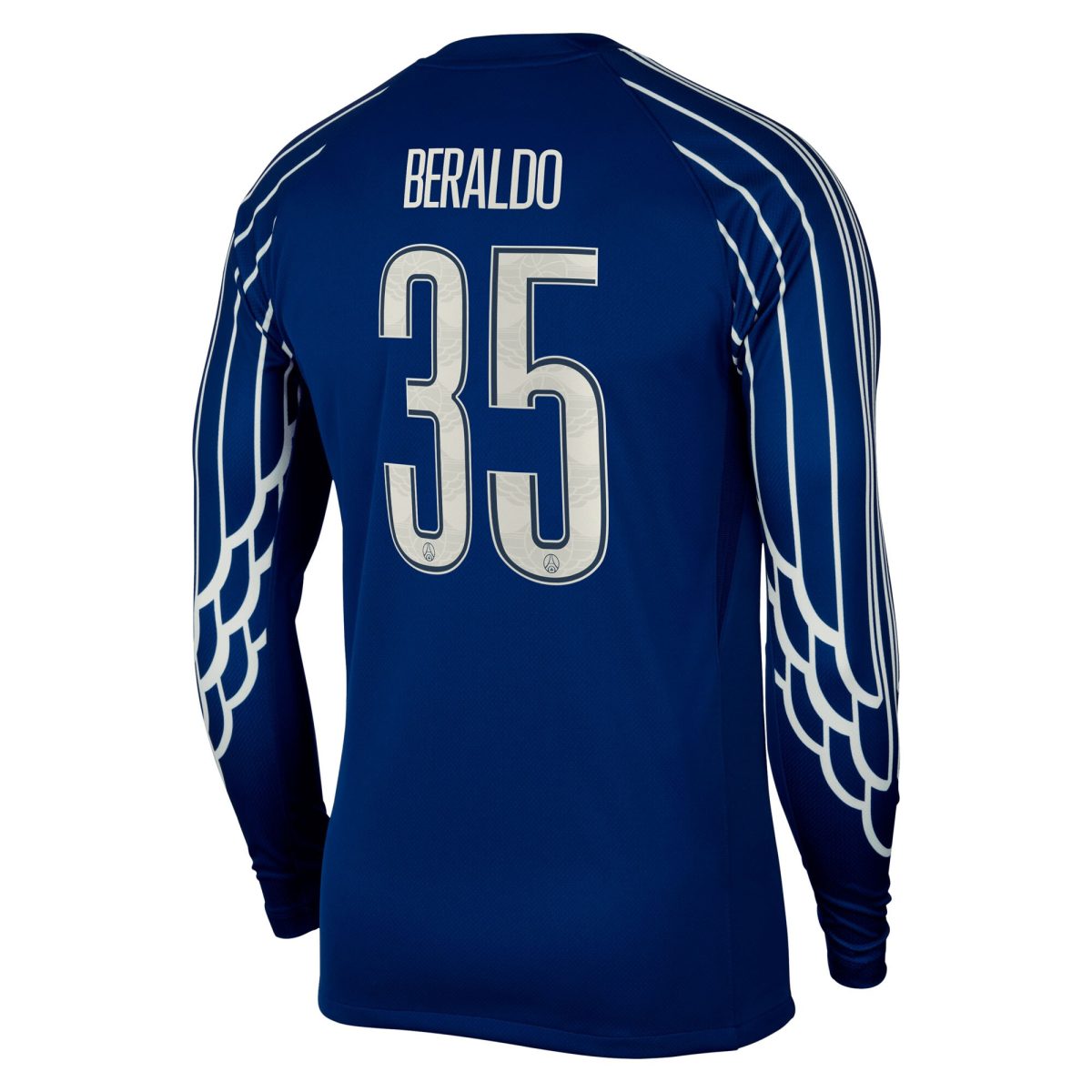 maillot fourth stadium psg jordan 2425 – manches longues – flocage coupe beraldo 35 Série | Maillots et Vêtements PSG Exclusifs sur PSG Shop