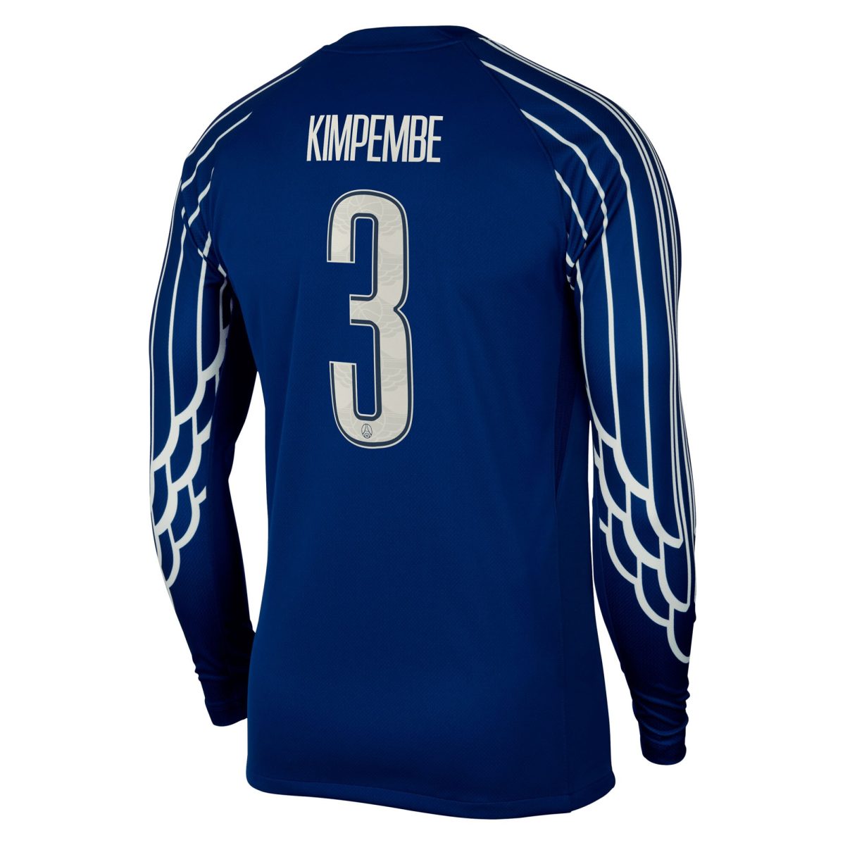 maillot fourth stadium psg jordan 2425 – manches longues – flocage coupe kimpembe 3 Série | Maillots et Vêtements PSG Exclusifs sur PSG Shop
