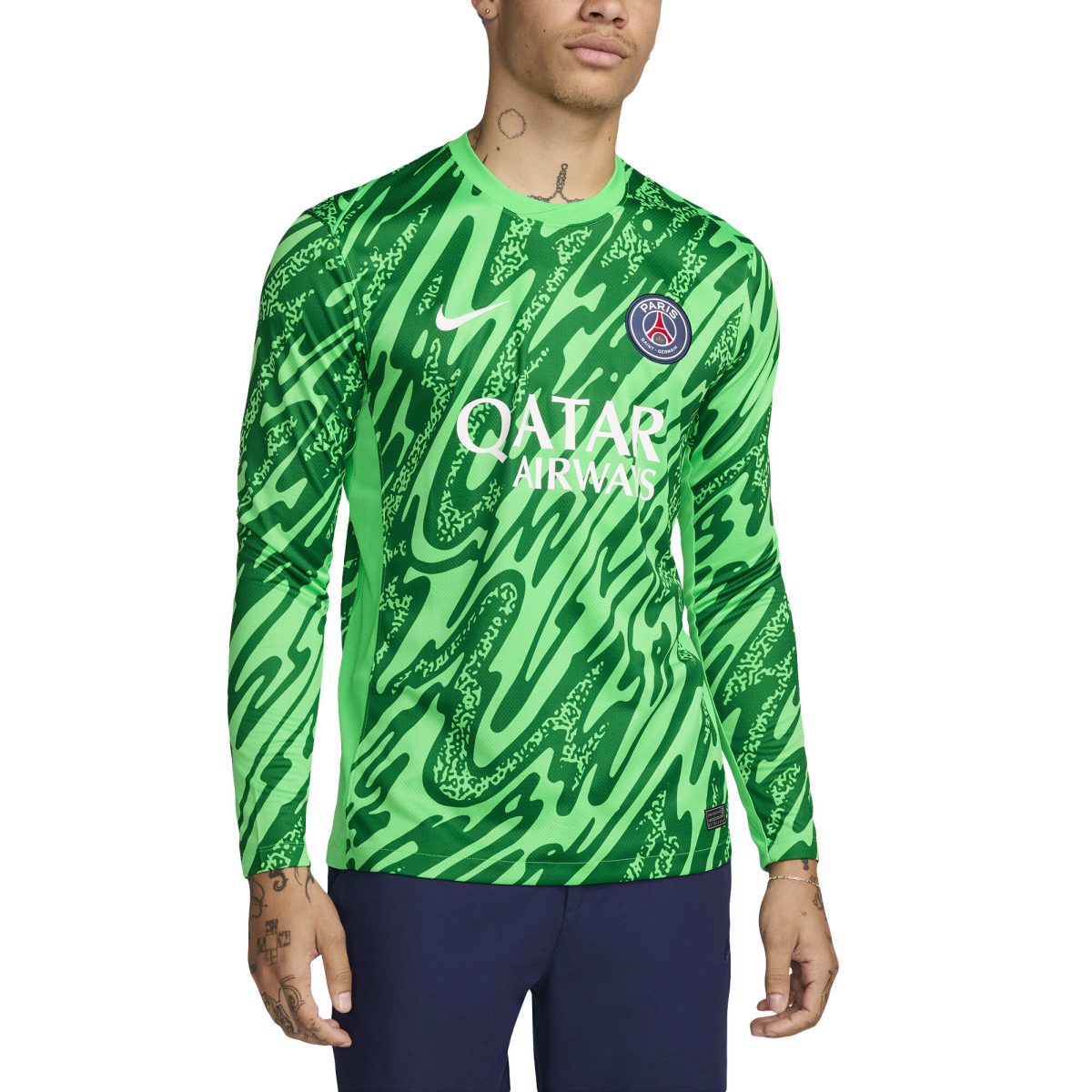 maillot gardien domicile psg nike 2425 avec impression personnalisee Série | Maillots et Vêtements PSG Exclusifs sur PSG Shop