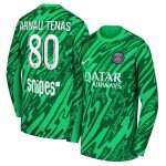 maillot gardien domicile psg nike 2425 – enfant avec flocage arnau tenas 80 Série | Maillots et Vêtements PSG Exclusifs sur PSG Shop