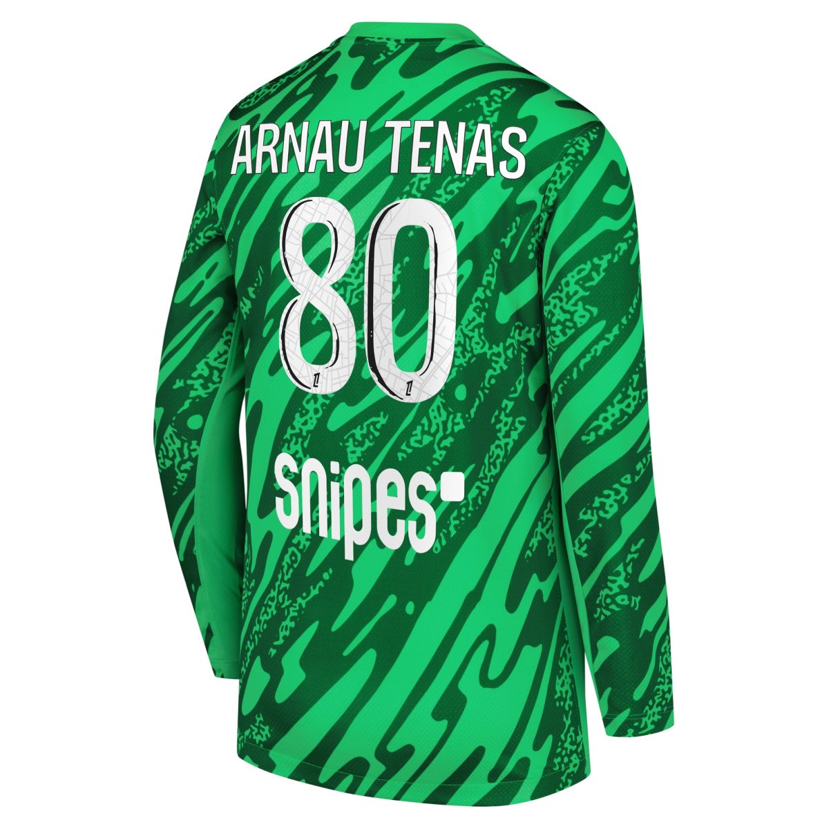 maillot gardien domicile psg nike 2425 – enfant avec flocage arnau tenas 80 Série | Maillots et Vêtements PSG Exclusifs sur PSG Shop