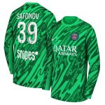 maillot gardien domicile psg nike 2425 – enfant avec flocage safonov 39 Série | Maillots et Vêtements PSG Exclusifs sur PSG Shop