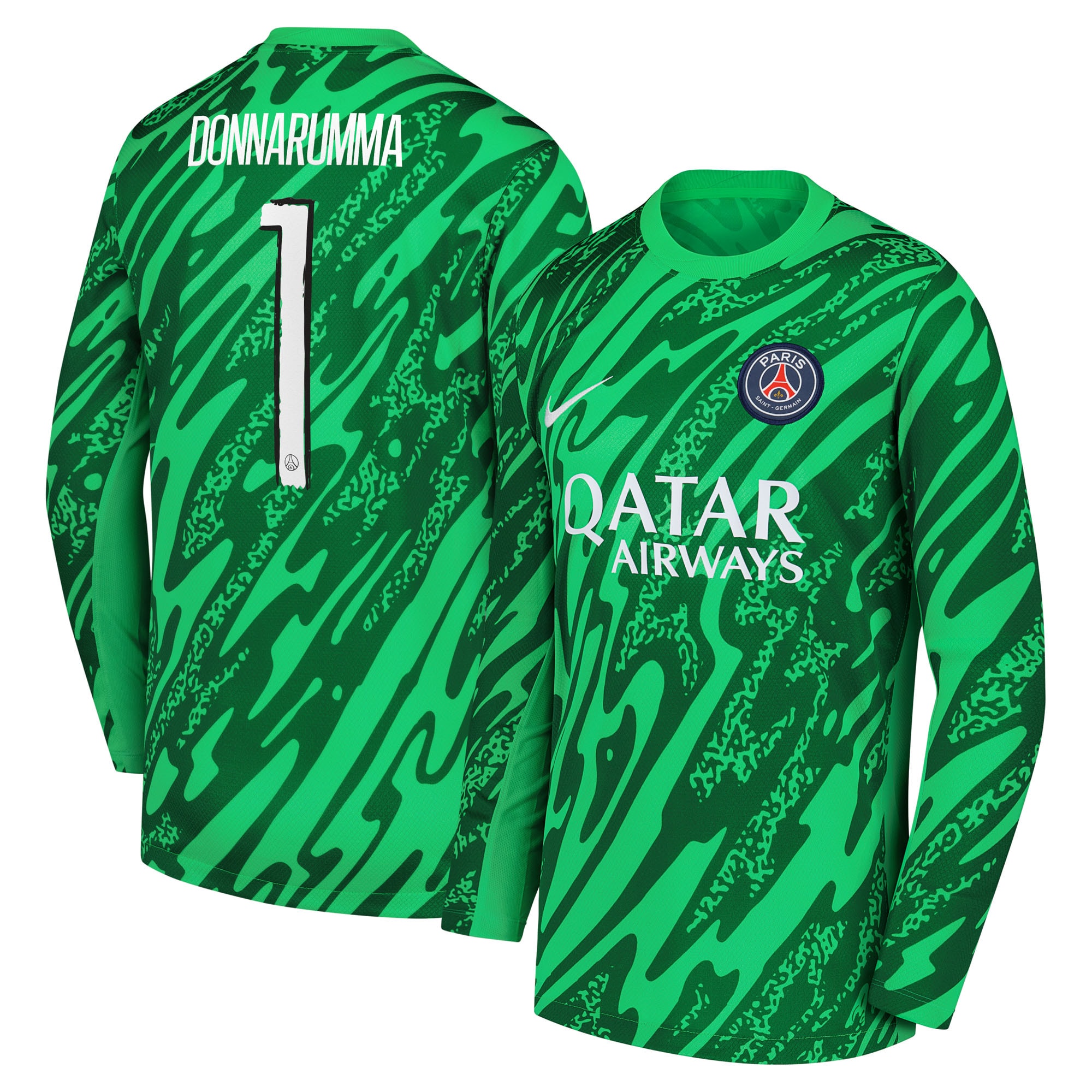 maillot gardien domicile psg nike 2425 – enfant – flocage coupe donnarumma 1 Série | Maillots et Vêtements PSG Exclusifs sur PSG Shop