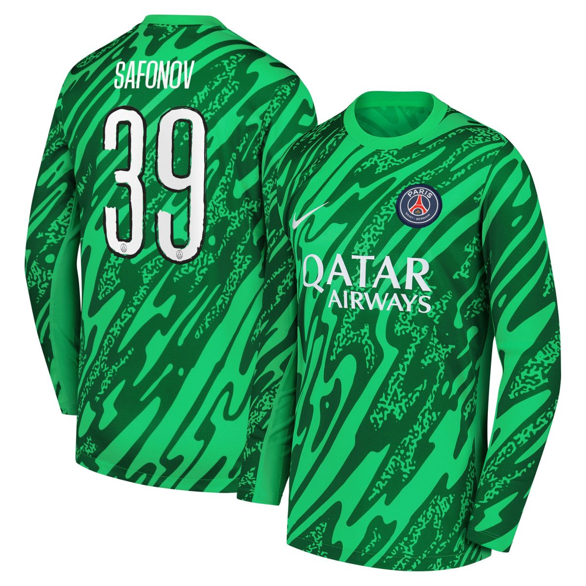 maillot gardien domicile psg nike 2425 – enfant – flocage coupe safonov 39 Série | Maillots et Vêtements PSG Exclusifs sur PSG Shop
