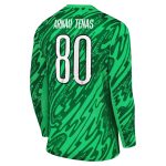 maillot gardien domicile psg nike 2425 – flocage coupe arnau tenas 80 Série | Maillots et Vêtements PSG Exclusifs sur PSG Shop