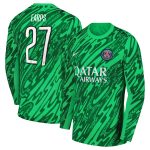 maillot gardien domicile psg nike 2425 – flocage coupe earps 27 Série | Maillots et Vêtements PSG Exclusifs sur PSG Shop