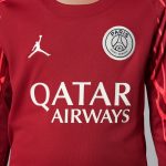 maillot gardien fourth stadium psg jordan 2425 – manches longues – enfant Série | Maillots et Vêtements PSG Exclusifs sur PSG Shop