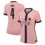 maillot psg jordan third stadium 2024-25 – femme avec flocage dudek 4 Série | Maillots et Vêtements PSG Exclusifs sur PSG Shop