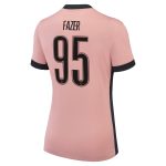 maillot psg jordan third stadium 2024-25 – femme avec flocage fazer 95 Série | Maillots et Vêtements PSG Exclusifs sur PSG Shop