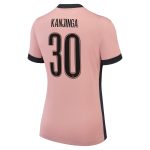 maillot psg jordan third stadium 2024-25 – femme avec flocage kanjinga 30 Série | Maillots et Vêtements PSG Exclusifs sur PSG Shop