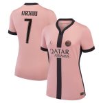 maillot psg jordan third stadium 2024-25 – femme avec flocage karchaoui 7 Série | Maillots et Vêtements PSG Exclusifs sur PSG Shop
