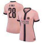 maillot psg jordan third stadium 2024-25 – femme avec flocage le guilly 28 Série | Maillots et Vêtements PSG Exclusifs sur PSG Shop
