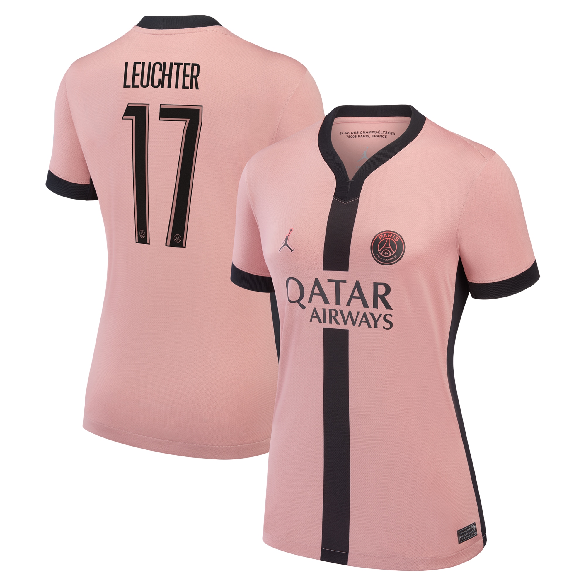 maillot psg jordan third stadium 2024-25 – femme avec flocage leuchter 17 Série | Maillots et Vêtements PSG Exclusifs sur PSG Shop