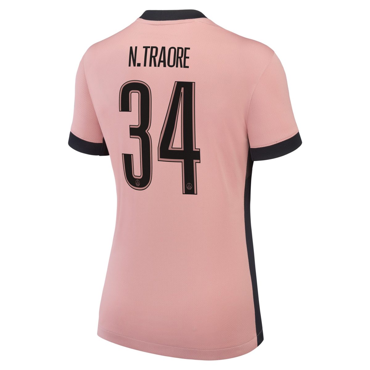 maillot psg jordan third stadium 2024-25 – femme avec flocage n.traore 34 Série | Maillots et Vêtements PSG Exclusifs sur PSG Shop