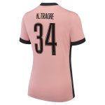 maillot psg jordan third stadium 2024-25 – femme avec flocage n.traore 34 Série | Maillots et Vêtements PSG Exclusifs sur PSG Shop