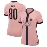 maillot psg jordan third stadium 2024-25 – femme avec flocage traore 80 Série | Maillots et Vêtements PSG Exclusifs sur PSG Shop