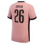 maillot third match psg jordan dri-fit adv 2425 avec flocage ebayilin 26 Série | Maillots et Vêtements PSG Exclusifs sur PSG Shop