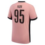 maillot third match psg jordan dri-fit adv 2425 avec flocage fazer 95 Série | Maillots et Vêtements PSG Exclusifs sur PSG Shop