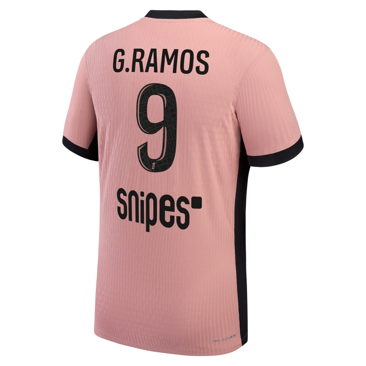 maillot third match psg jordan dri-fit adv 2425 avec flocage g.ramos 9 Série | Maillots et Vêtements PSG Exclusifs sur PSG Shop