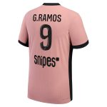 maillot third match psg jordan dri-fit adv 2425 avec flocage g.ramos 9 Série | Maillots et Vêtements PSG Exclusifs sur PSG Shop