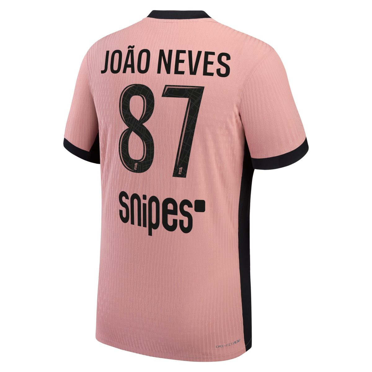 maillot third match psg jordan dri-fit adv 2425 avec flocage joao neves 87 Série | Maillots et Vêtements PSG Exclusifs sur PSG Shop