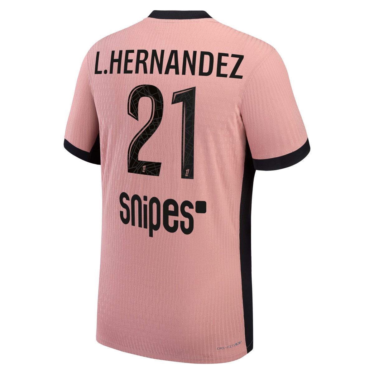 maillot third match psg jordan dri-fit adv 2425 avec flocage l.hernandez 21 Série | Maillots et Vêtements PSG Exclusifs sur PSG Shop