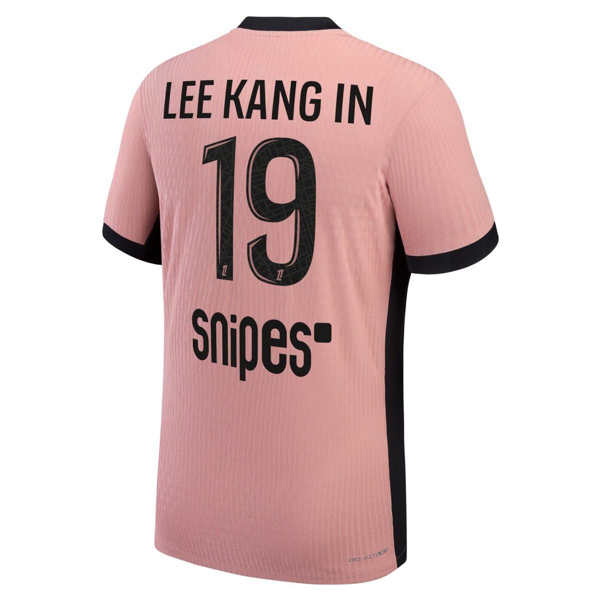 maillot third match psg jordan dri-fit adv 2425 avec flocage lee kang in 19 Série | Maillots et Vêtements PSG Exclusifs sur PSG Shop
