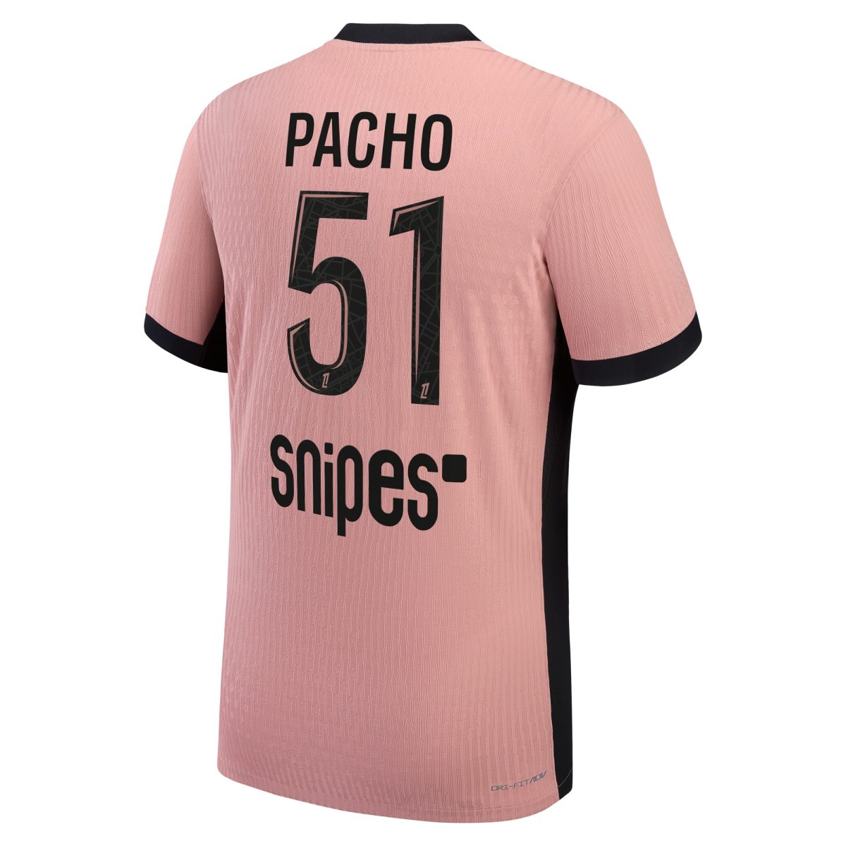 maillot third match psg jordan dri-fit adv 2425 avec flocage pacho 51 Série | Maillots et Vêtements PSG Exclusifs sur PSG Shop