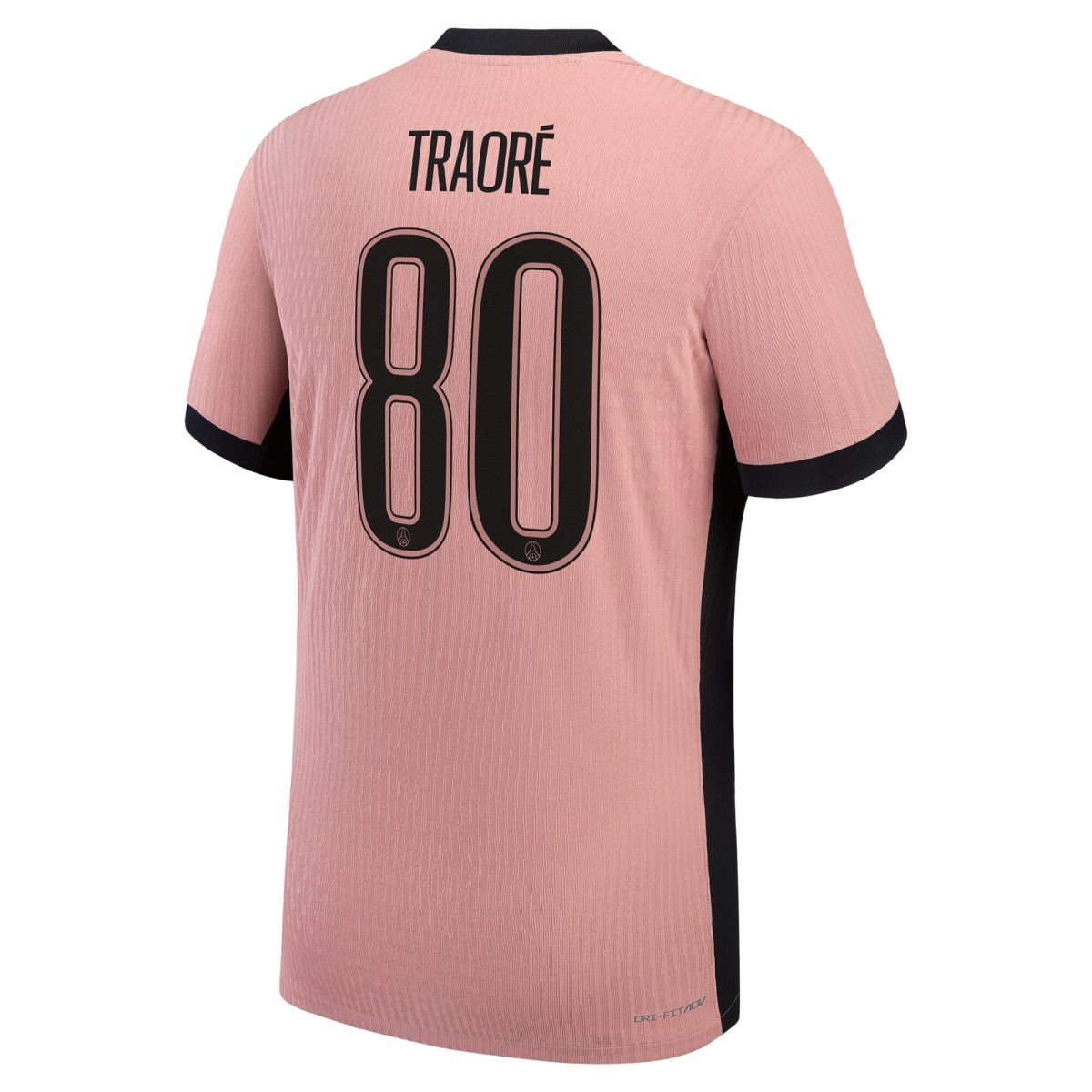 maillot third match psg jordan dri-fit adv 2425 avec flocage traore 80 Série | Maillots et Vêtements PSG Exclusifs sur PSG Shop