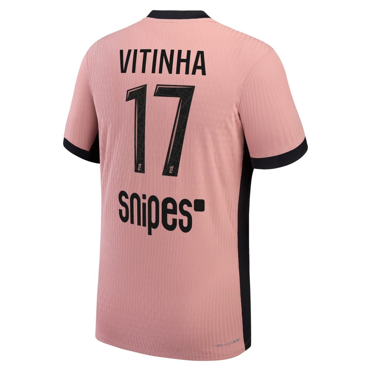 maillot third match psg jordan dri-fit adv 2425 avec flocage vitinha 17 Série | Maillots et Vêtements PSG Exclusifs sur PSG Shop